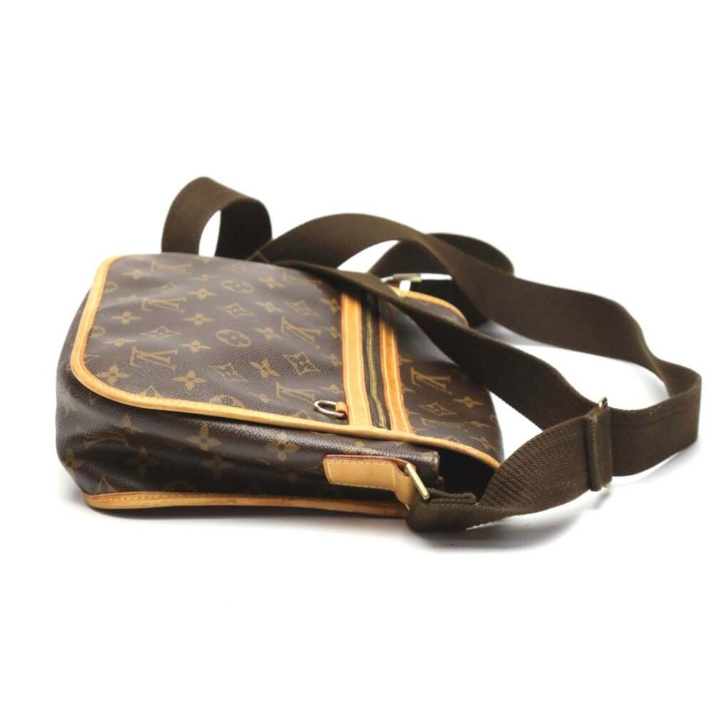 LOUIS VUITTON Authentic Brown Monogram Canvas Shoulder Bag - Picture 3 of 16